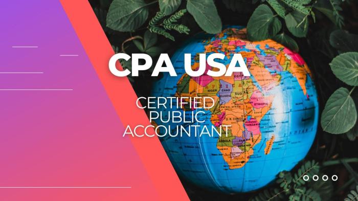 Accounting Certification CPA Requirements USA